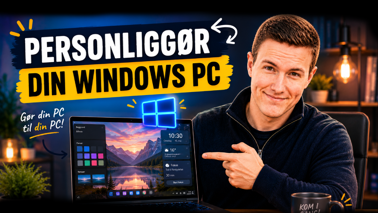 Personliggør din Windows PC